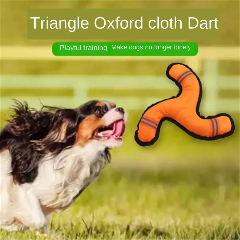 Обучающая игрушка дартс Светоотражающая треугольная Бумеранг укуса устойчивая