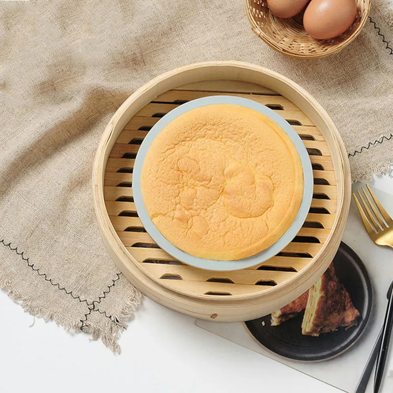 6 дюймов силиконовая маленькая зеленая тарелка форма для торта круглая