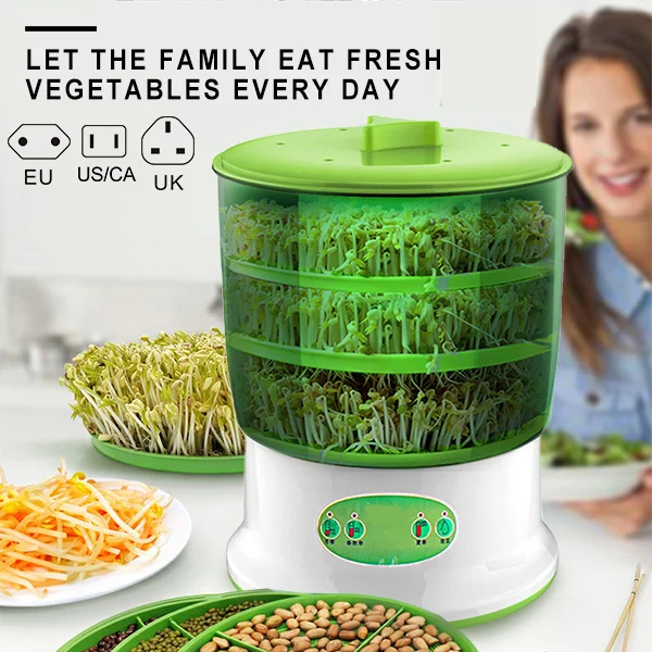 

Automatic Sprouter Machine Bean Sprouts Growing Machine Large-capacity Sprouting Seedling Machines 2019ing
