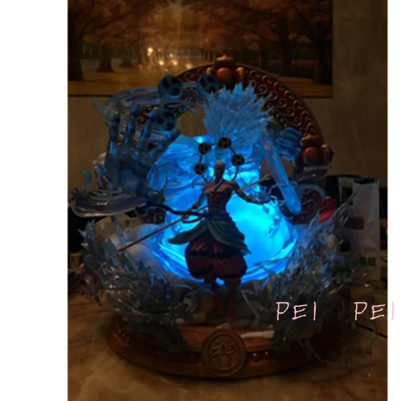 ONE PIECE Sky Piea Enel полноразмерная портретная Мужская футболка с тором статуя из смолы GK Art Craft фигурка Коллекционная модель игрушки P1613