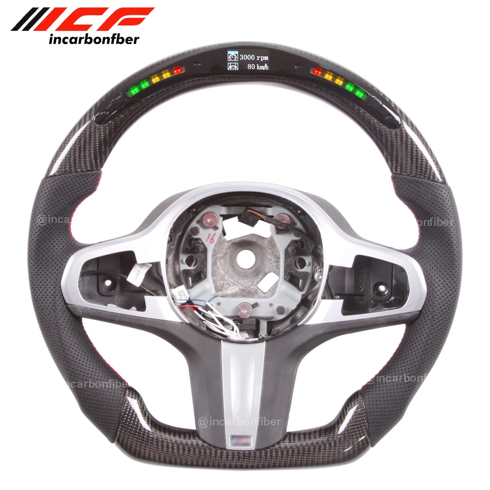 

Carbon Fiber LED Steering Wheel for BMW