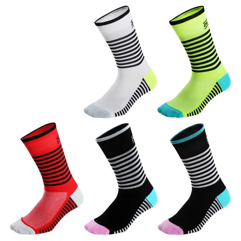 

New High Quality Pro Team Men Women Cycling Socks MTB Bike Socks Breathable Road Bicycle Socks Outdoor Sports Racing Socks