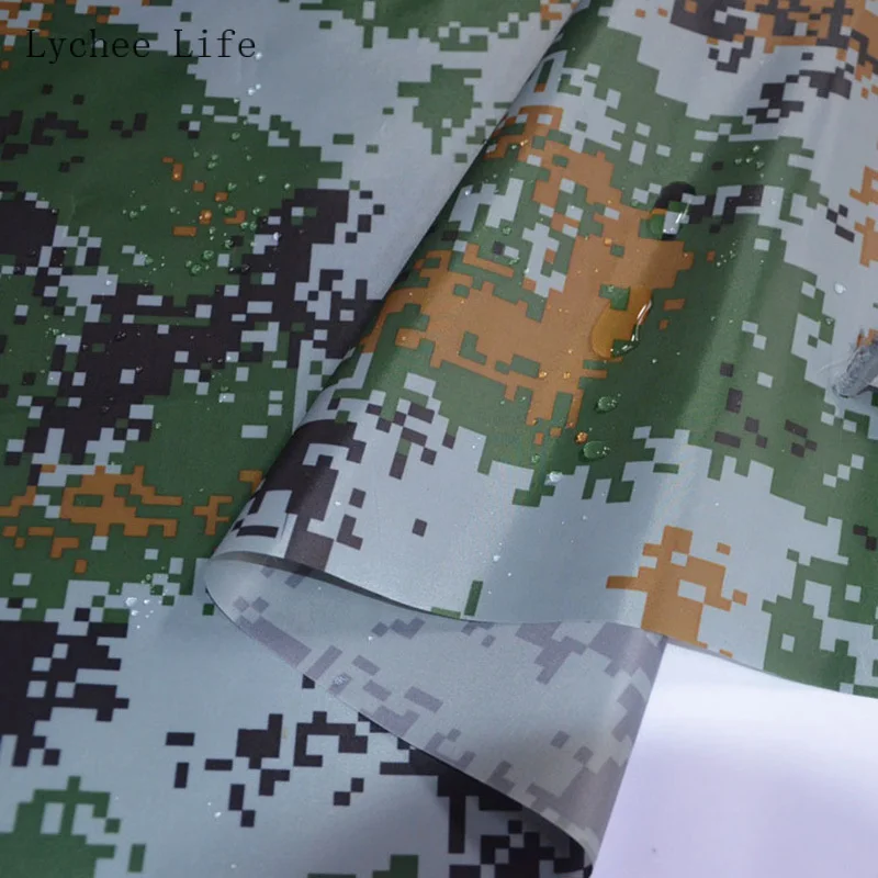 Digital Military Camouflage Waterproof Fabric For Patchwork Tablecloth Diy Sewing Handmade Crafts | Дом и сад