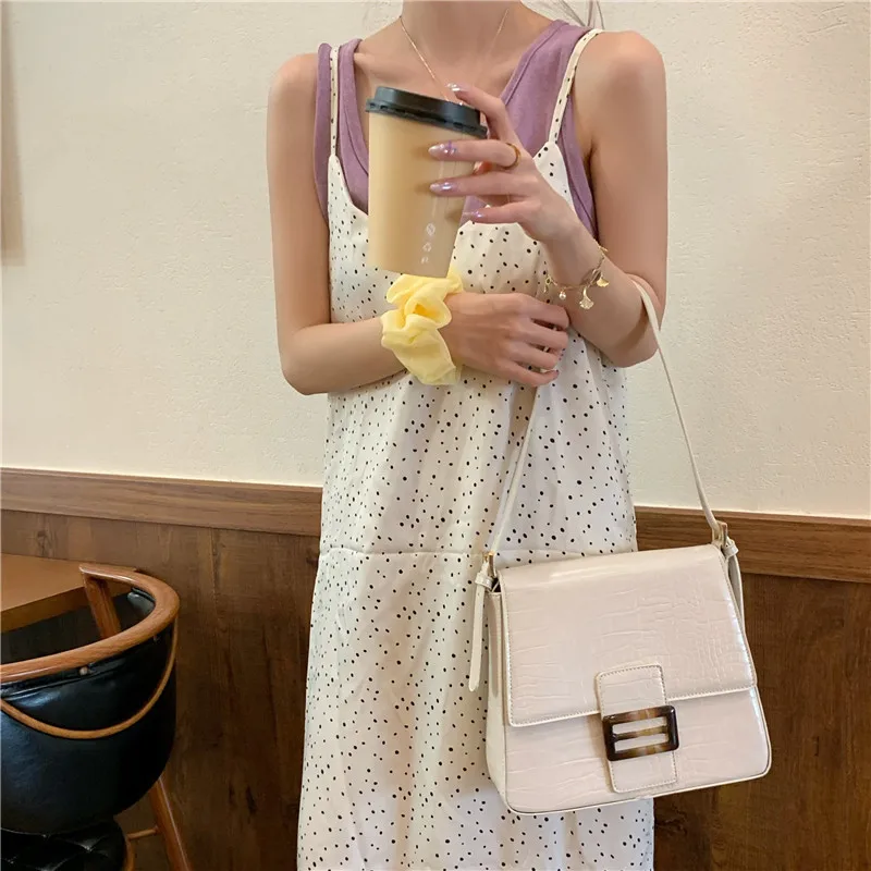 

2021 Ladies Shoulder Bag Fashion Trend Cross-Body Bag Backpack Teather Travel Handbag Wallet BBAA110-BBAA113