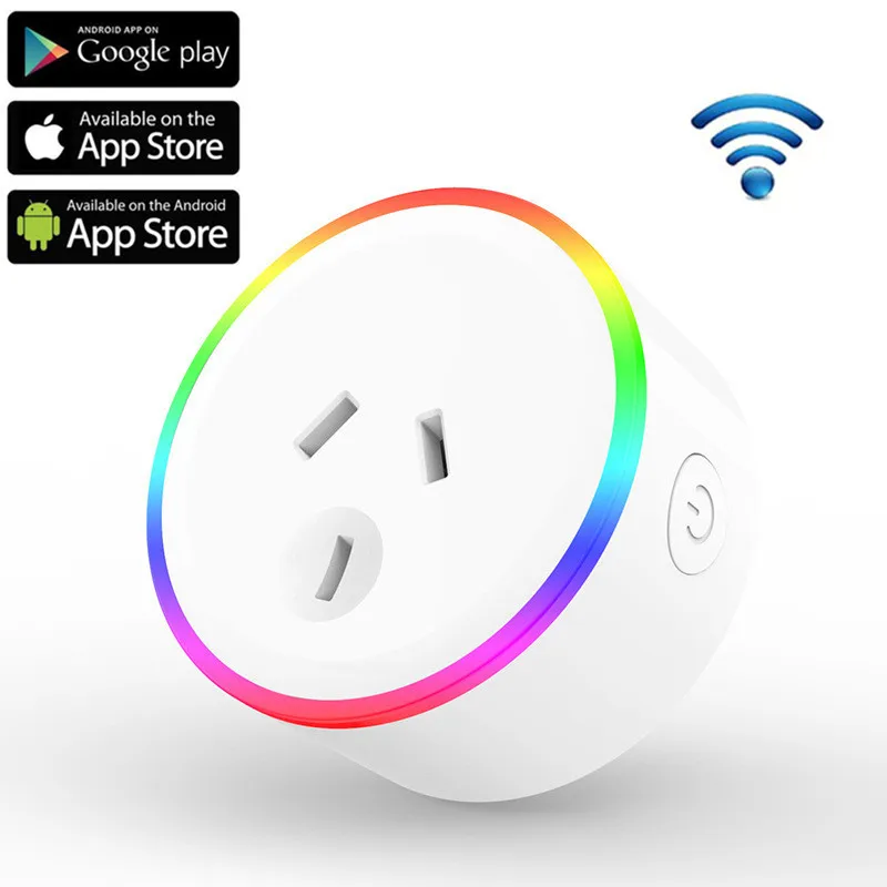 Смарт розетка с поддержкой Wi Fi и Alexa Google Home Mini|Умные розетки| |