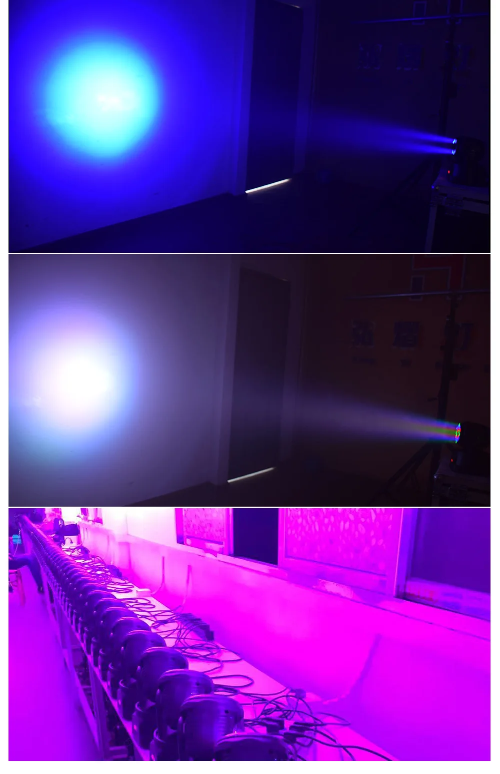 Светодиодный светильник с движущейся головкой 18x3 Вт RGB светодиодный мини-светильник с движущимся точечным лучом, светильник с подвижной головкой для мытья, для мероприятий, дискотеки, вечерние, для ночного клуба