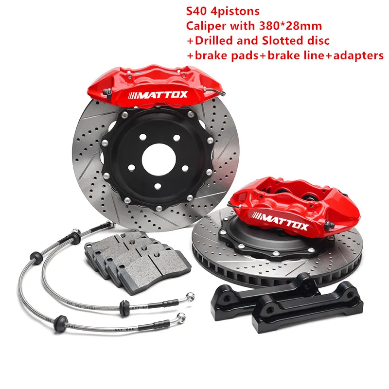 Mattox Racing Performance большой тормозной комплект 405-34 мм диск 6POT Суппорт ротор для BMW F80 M3