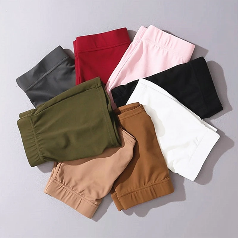 Тонкие черные шорты с высокой талией женские летние мини сексуальные спортивные