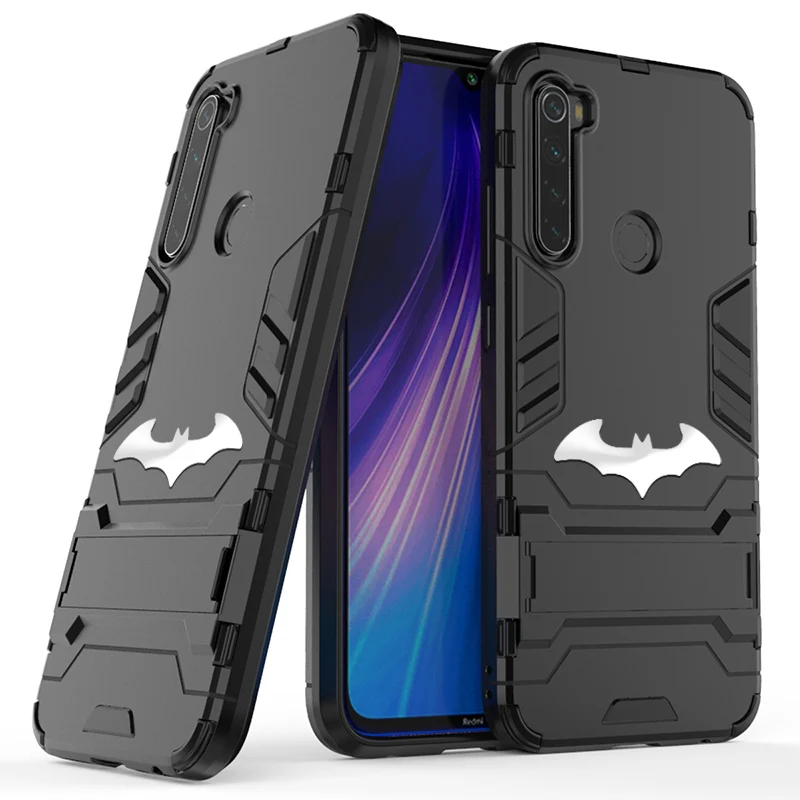 Армированный чехол Железного человека для Xiaomi Redmi Note 8 8T 9 7 6 K30 K20 Pro 5 Plus 4X 4A 5A 6A 7A
