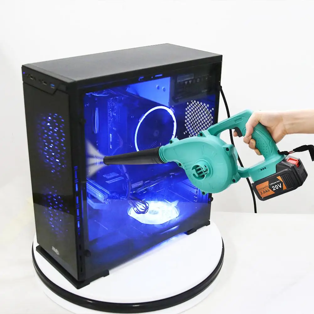 20V Аккумуляторная Электрическая воздуходувка 3.0AH литий Батарея пылесос