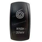 Автомобильная Лодка Грузовик с подсветкой Swtich Cap-лазерная гравировка-стирать вниз-для светодиодного Carling Arb Narva 4x4 RV Rocker Switch, только крышка