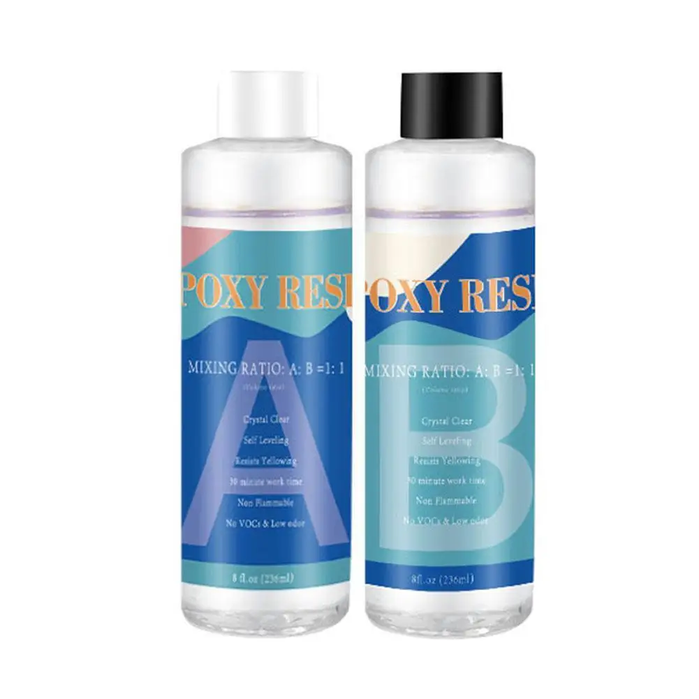 Набор для отверждения эпоксидной смолы комплект прозрачных отвердевателей Easy Mix