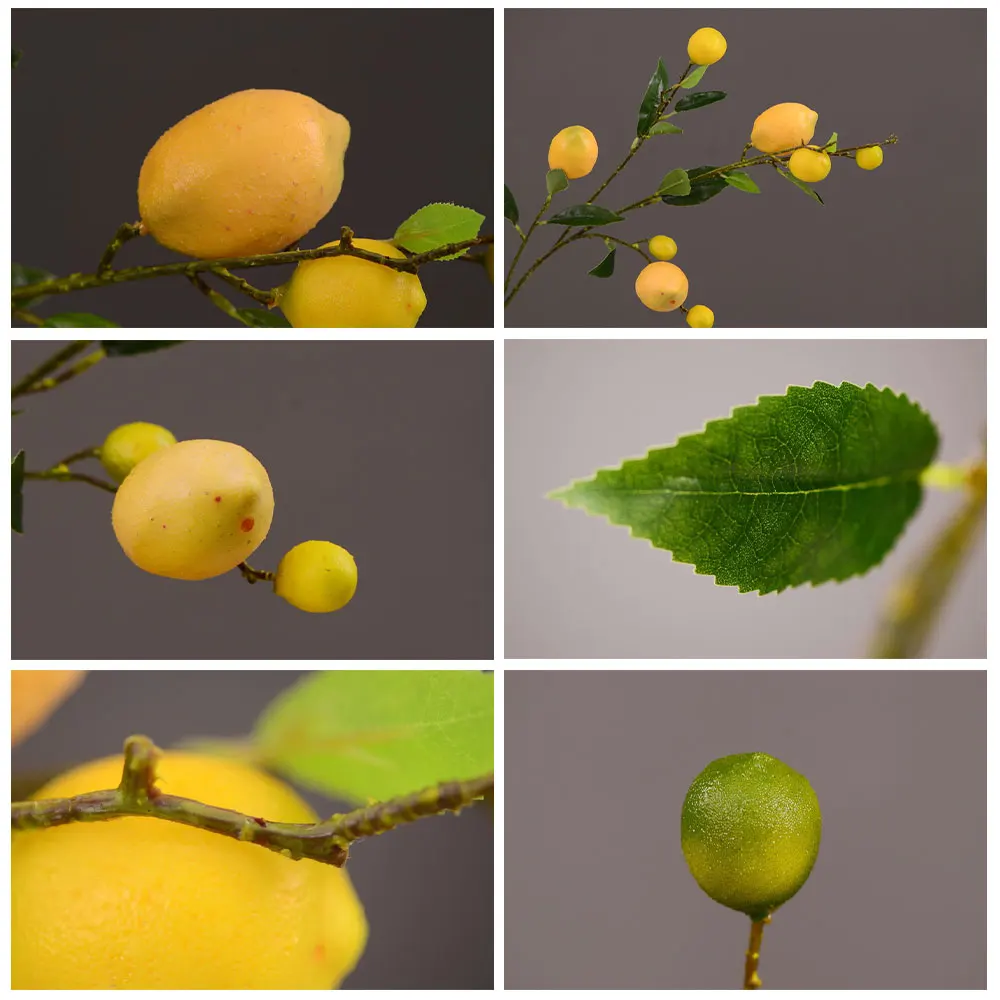 92 см домашний декор имитация зеленого растения искусственный фруктовый цветок