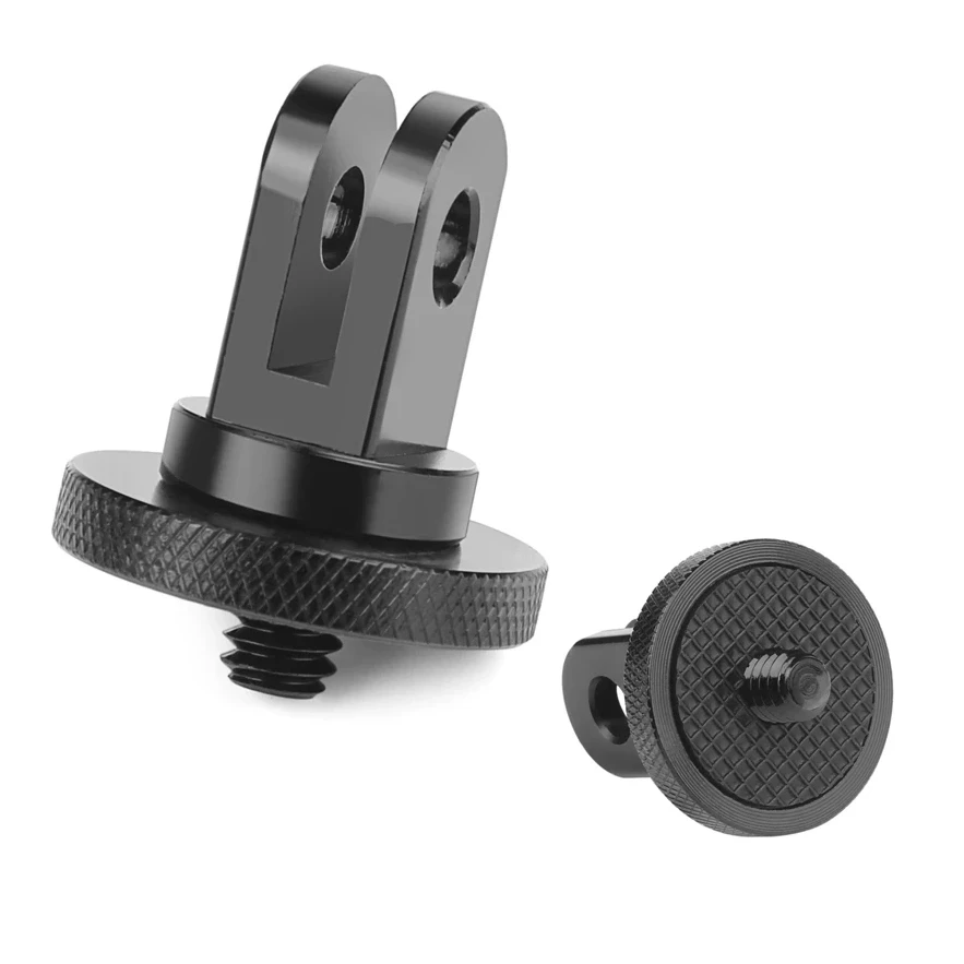 

Aluminum Alloy 1/4 Mini Tripod Adapter Mount for GoPro Hero 9 8 7 6 Session SJCAM SJ4000 Xiaomi Yi Action Camera Accessories