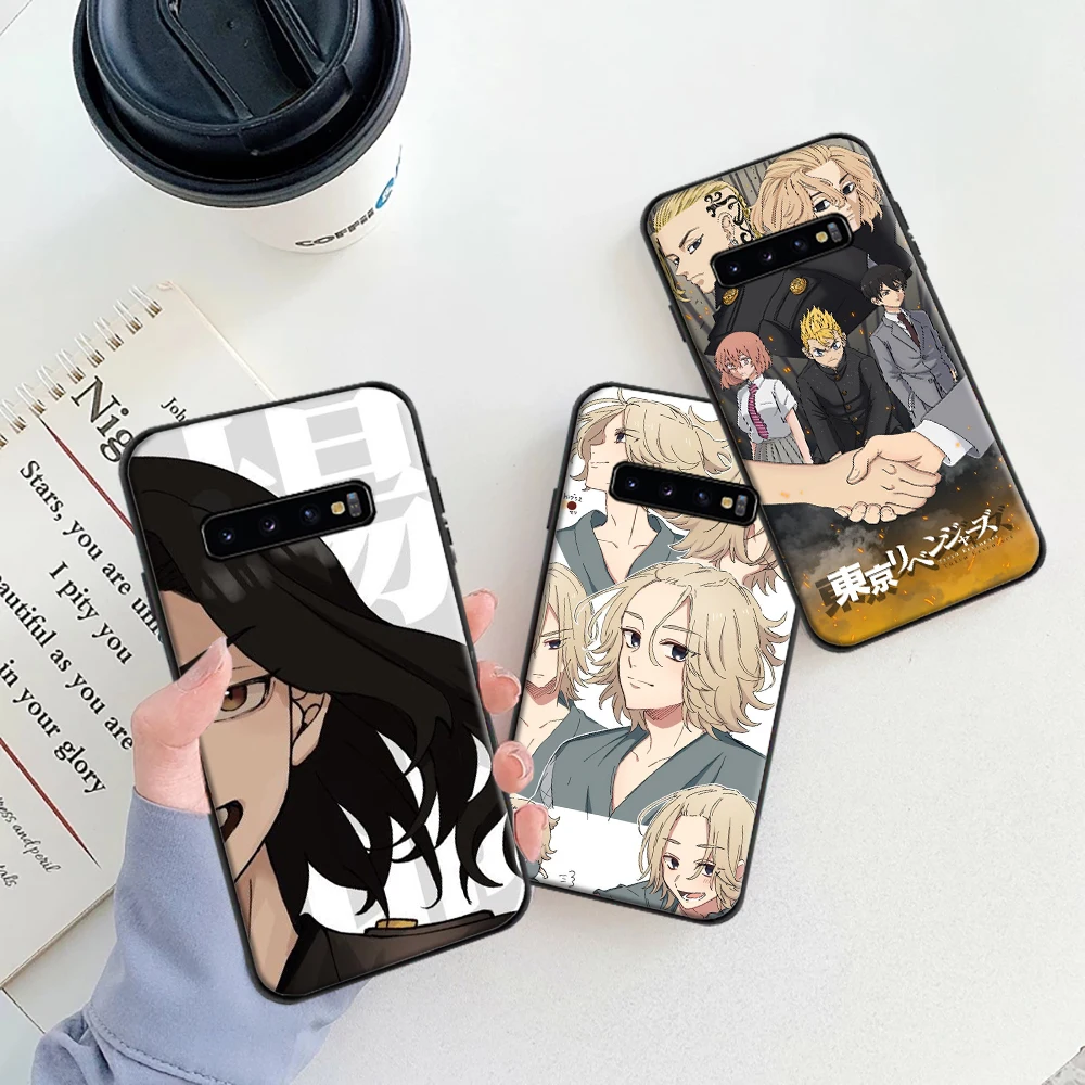 

Tokyo Avengers Japan Anime Phone Case For Samsung Galaxy S8 S9 S10 Plus S10 S20 Lite Ultra S20 FE Soft TPU Funda Back Cover