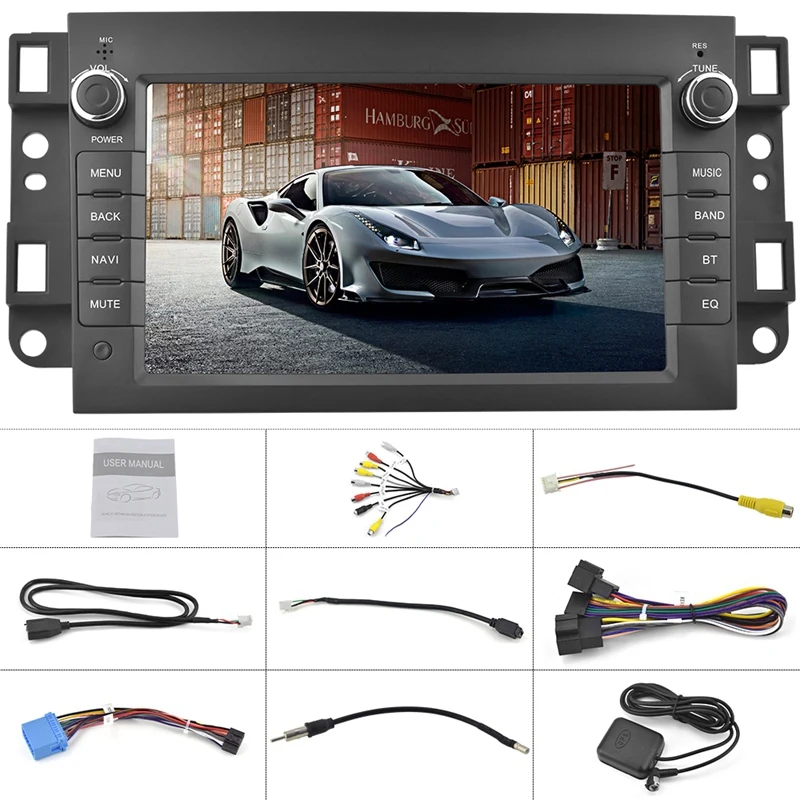 

7 Inch Android 9.1 Car Multimedia MP5 Player for Chevrolet 1G+16G Wifi Bluetooth GPS Navigation