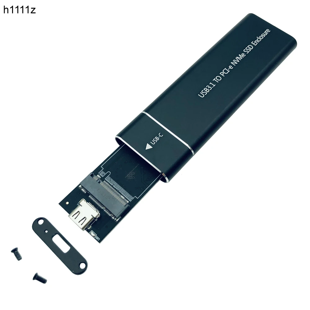 USB 3.1 to M.2 NVME PCIe SSD Enclosure M-Key Type C Adapter Case For nvme USB3.1 NGFF SATA case box NEW | Компьютеры и офис
