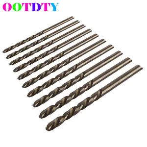 10 шт.компл. 2,5 мм M35 треугольный Хвостовик HSS-Co Кобальт спиральное сверло