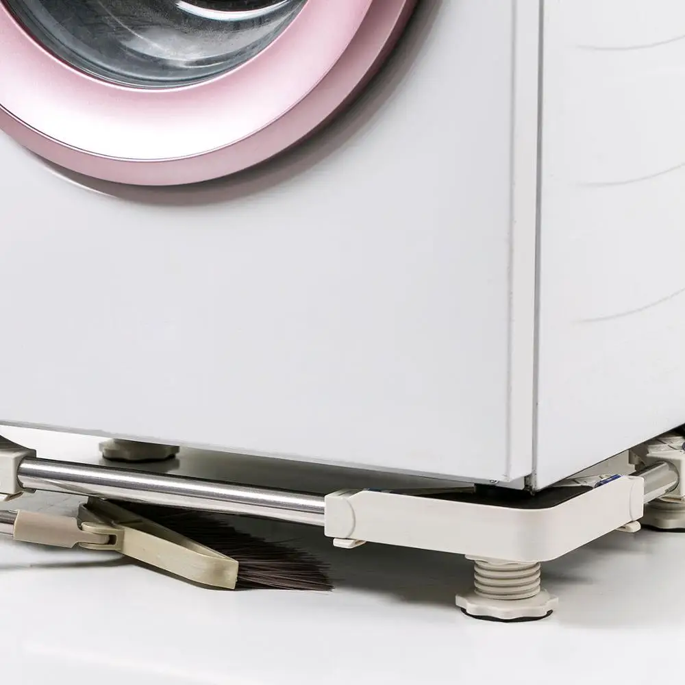 Регулируемая универсальная подставка для стиральной машины из нержавеющей