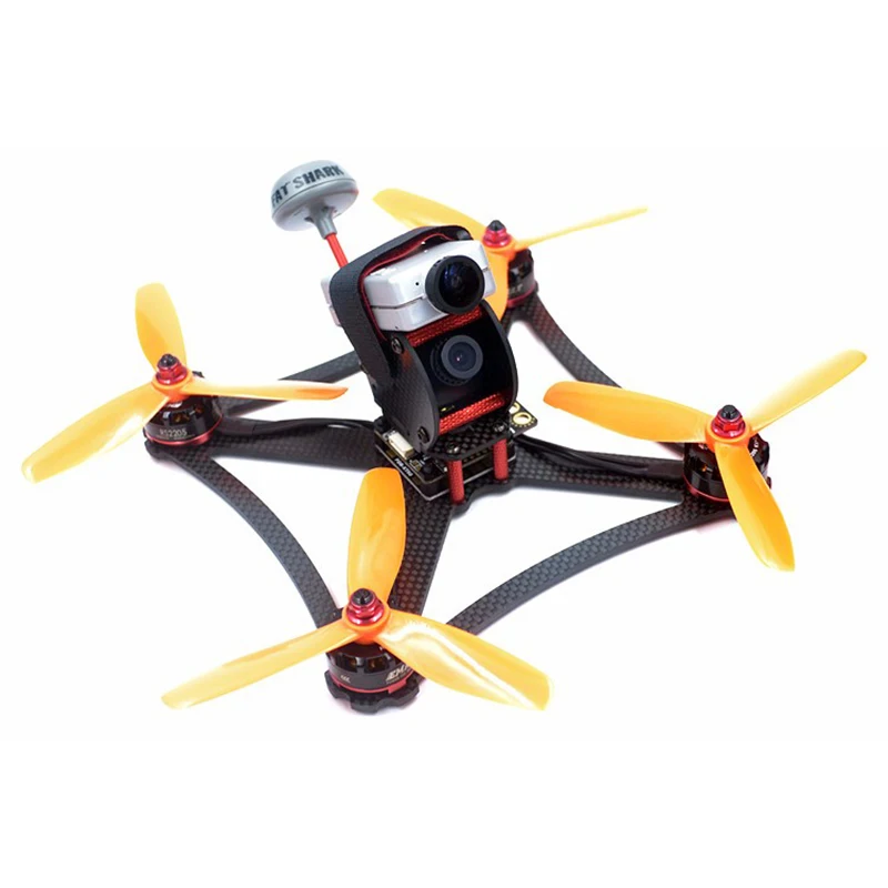 DIY FPV HK-X5 GTS 5 &quot190 мм Колесная база 3K рама из чистого углеродного волокна для мини