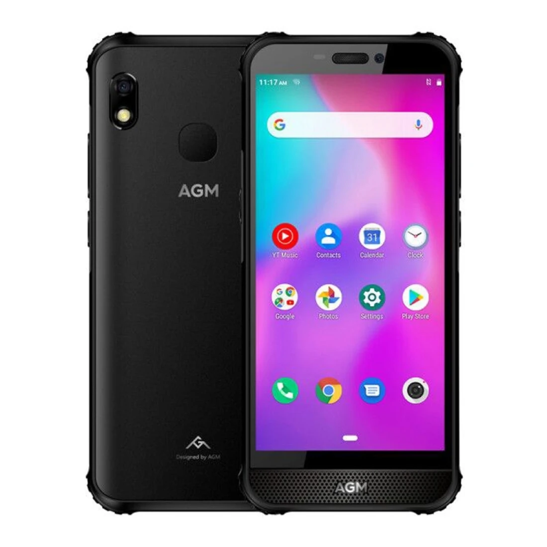 AGM A10 прочный телефон Android 9 смартфон 5 7 &quotЭкран Unisoc ums312 NFC 6 ГБ + 128 сзади Камера 13MP