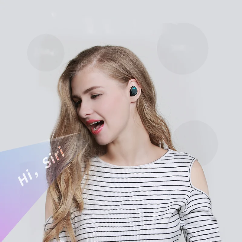 TWS наушники с поддержкой bluetooth 5 0 и микрофоном|Наушники гарнитуры| |