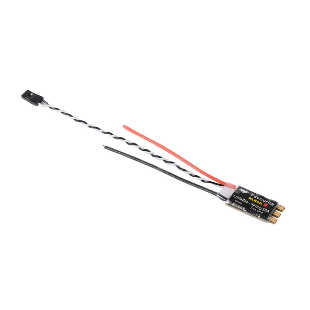 FVT LITTLEBEE маленькая Пчелка BLHeli-s весна 20A/30A ESC 2-6 S поддерживает Мультикоптер Mulitshot DSHOT Oneshot42 OneShot125