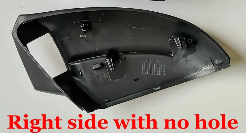 right no hole Боковое крыло зеркало Нижний держатель для Volkswagen Golf MK7 GTI 7 MK7.5 R замена левый и правый - Цвет: right no hole