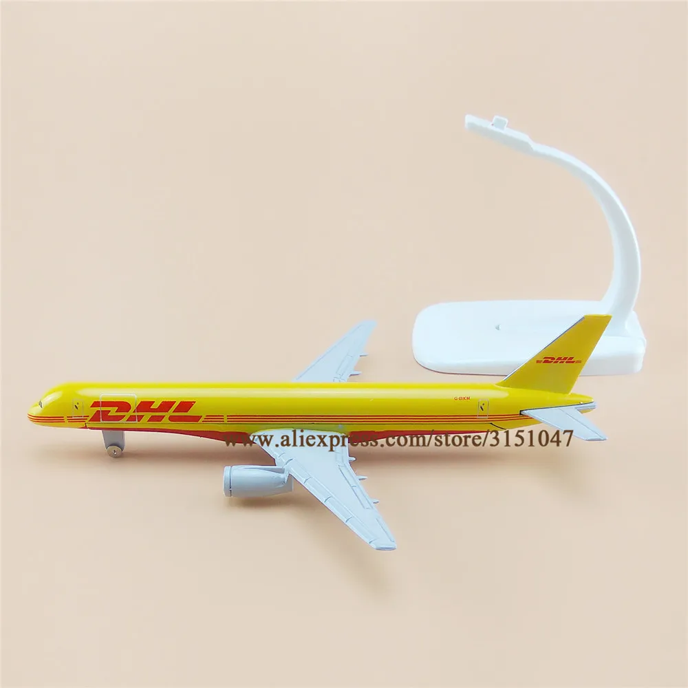 

ON SALE 16cm Air DHL 757 B757 Boeing 757 Airlines Airplane Model Plane Model Alloy Metal Aircraft w Wheels Diecast Toy Kids Gift