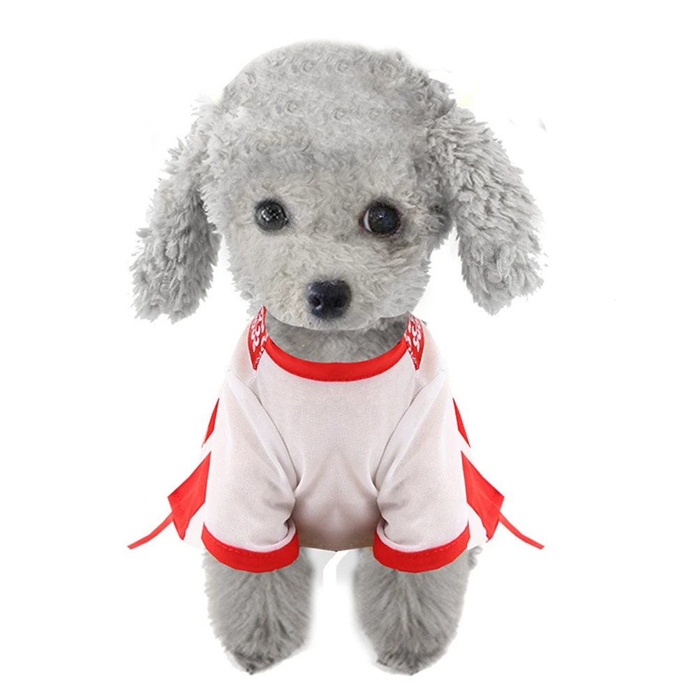 Hanfu юбка синий и белый фарфор щенок котенок одежда бульдог куртка Собака Хэллоуин