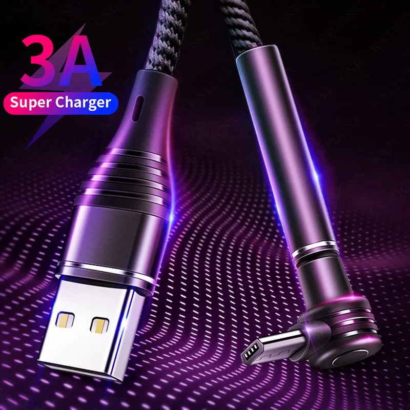 Кабель Micro USB 3A для Samsung S7 Xiaomi Redmi Note5 Huawei Android | Мобильные телефоны и аксессуары