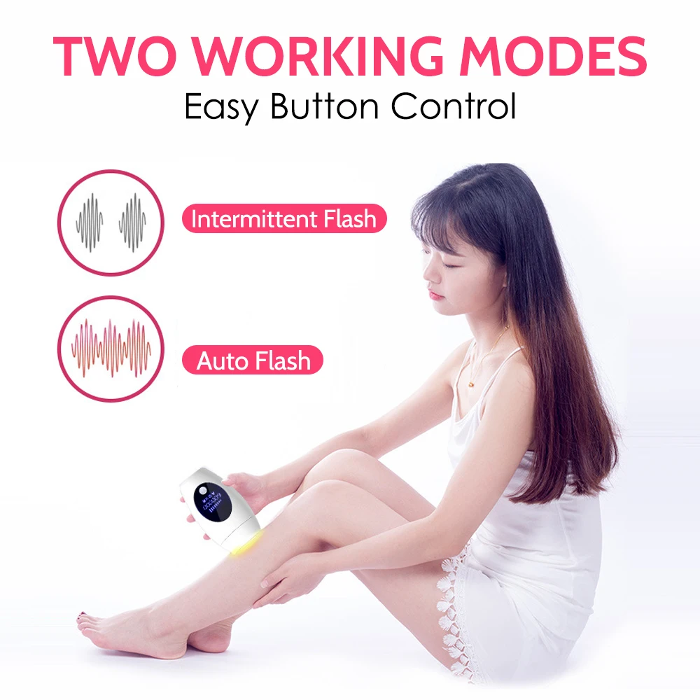 Эпилятор с долговременным светом для женщин Электрический Перманентный