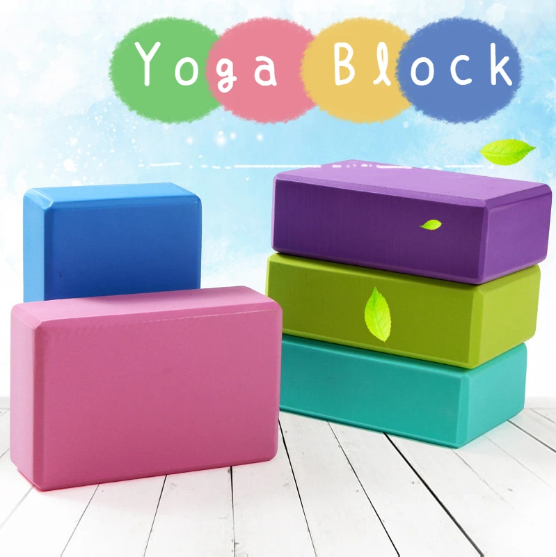 

Pilates Eva Yoga Brick High Density Environmental Protection Thickened Yoga Block Yoga Dance Supplies Bodybuilding Equipment