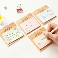 10 pcslot memo it sticky notes paper doll mate removable adhesive paper notepad cute stationery material school supplies em651