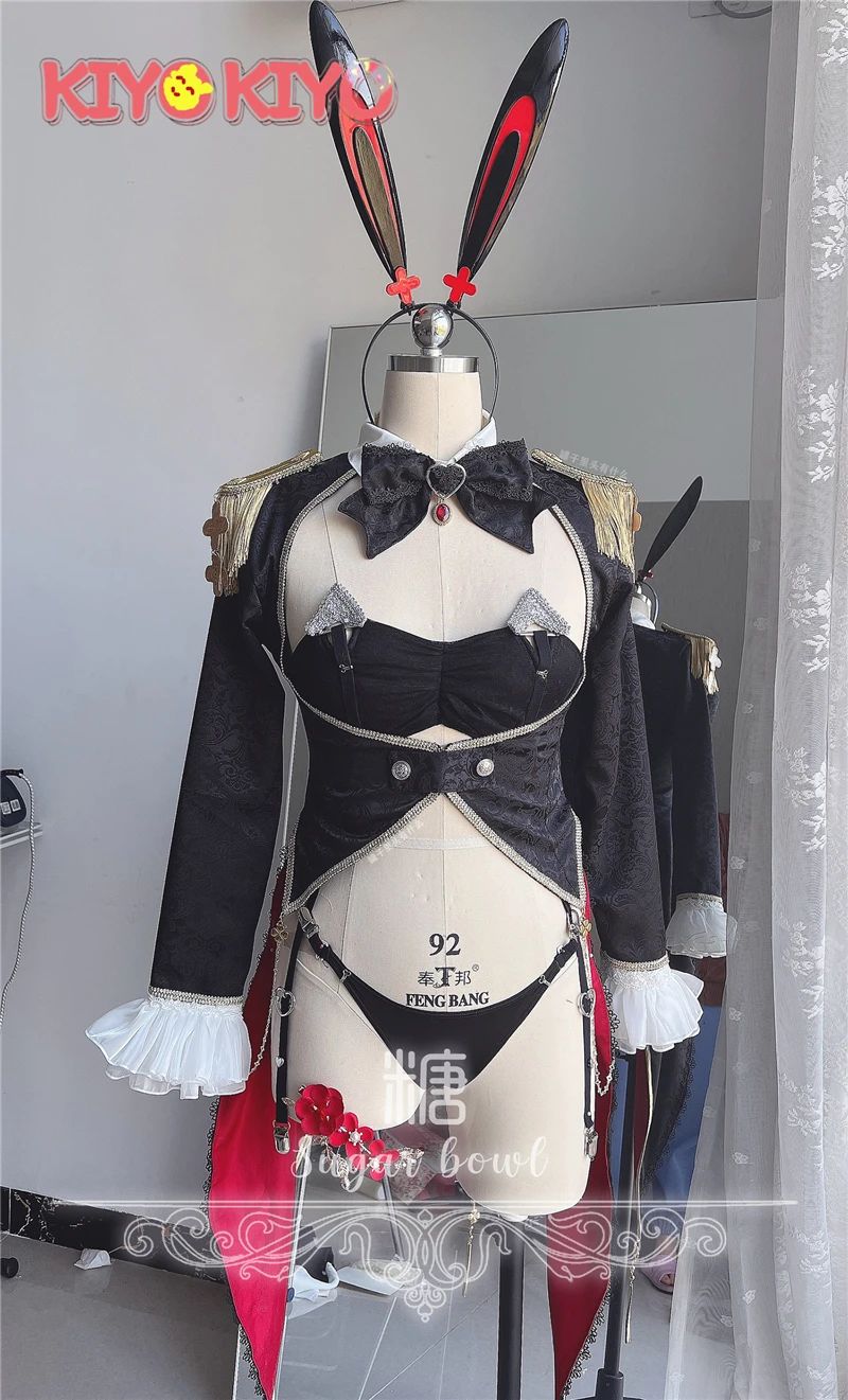 

KIYO-KIYO Azur Lane Duca degli Abruzzi Cosplay Costume Fanart Bunny Girl Fanart sexy lingeries Custom made size