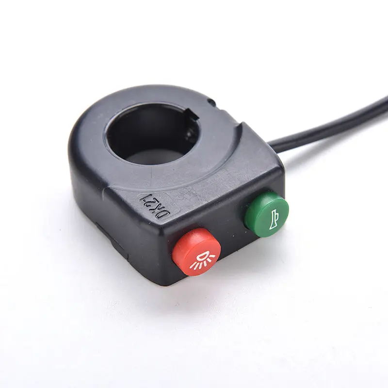 

2016 Bike Quad ATV Horn Head Light Switch Black ON-Off 12V Motorcycle HeadLight Switch For Honda For Yamaha Motorcycle Scooter