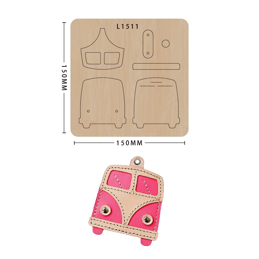 

Скрапбукинг высечка милый маленький автомобиль Подвеска Сделай Сам деревянный высекальный шаблон высечка форма для резки деревянный штам...