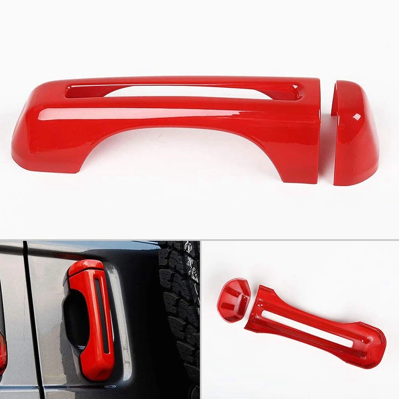 Tailgate Door Handle Cover Hinge Hood Spare Tire for 2018 Jeep Wrangler JL Accessories 4 | Автомобили и мотоциклы