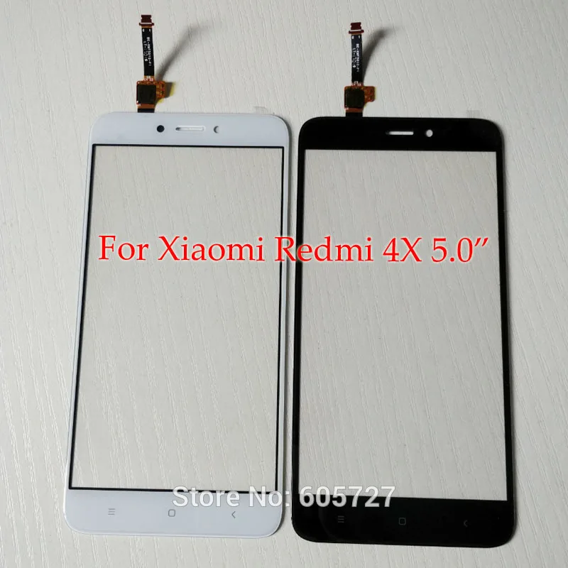 Для Xiaomi Redmi 4X внешний тачпад дигитайзер Запасные части Redmi4X сенсорный экран передняя стеклянная панель с инструментом