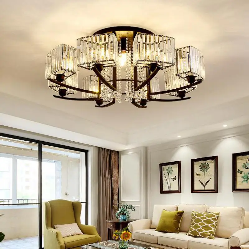 Светодиодный потолочный светильник в античном стиле поверхсветильник освещение