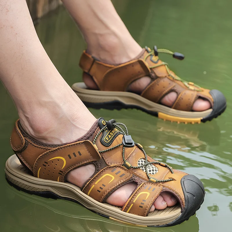 

Casual shoes sandles zandalias 2020 fashion sport for homme air Fashion Shoes sneakers summer breathable sandale slip casual on