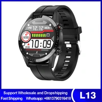 l13 business smart watch men watch bluetooth call waterproof pressure heart rate fitness tracker sports smartwatch pk l16 i9