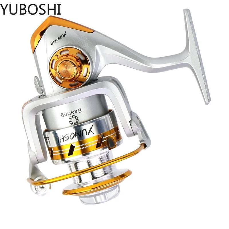 2021 new brand silver white EL series wire cup metal rocker arm interchangeable left and right spinning wheel fishing reel enlarge