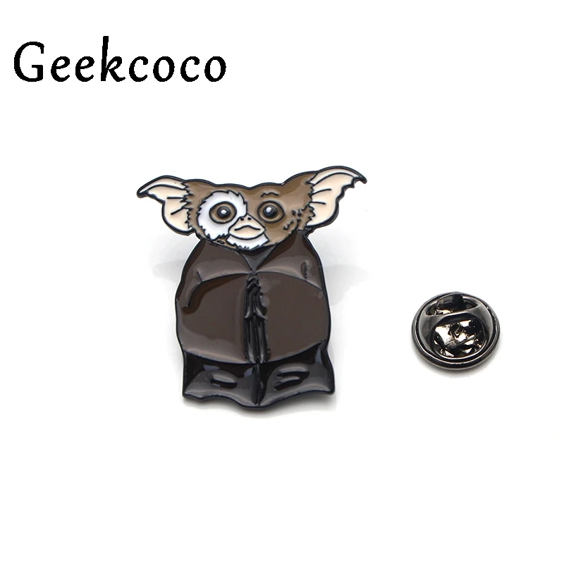 Gremlins Gizmo из цинкового сплава с героями мультфильмов в стиле «панк» забавные булавки броши для рюкзака, одежды для Кепка для мужчин и женщин, значки-украшения медали J0002