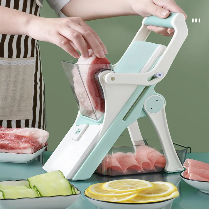 

Vegetable Cutter Multifunctional Cutting Meat Carrot Lemon Slicing Kitchen Grater Manual Vegetable Cutting Artifact Kitchen Tool