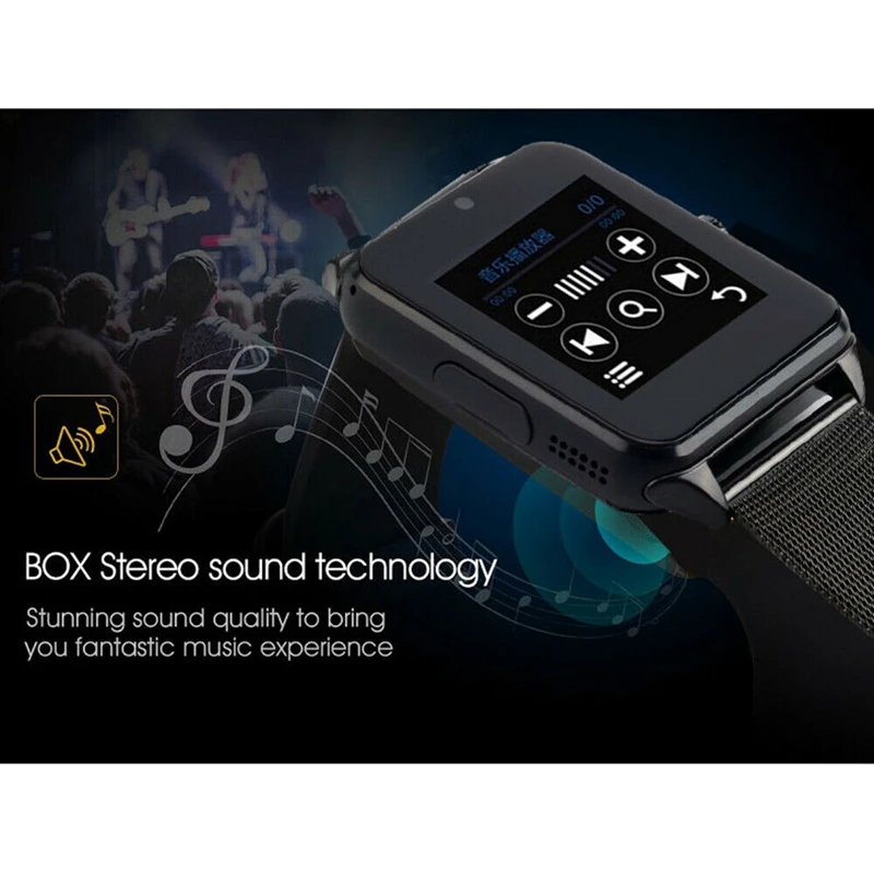 Z60 Смарт-часы с металлическим ремешком поддержка камеры sim-карты TF Bluetooth