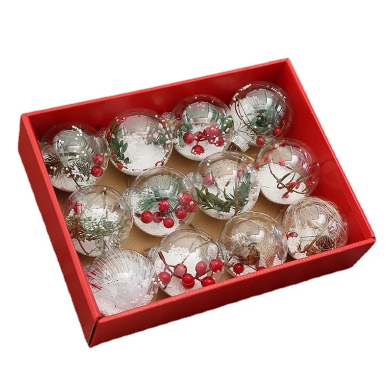 

T5EF, 12 шт., искусственное украшение, противоударное искусственное дерево, подвеска «сделай сам»