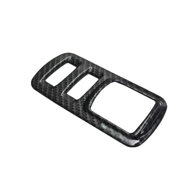 Углеродное волокно/серебро передних светильник кнопка включения лампы