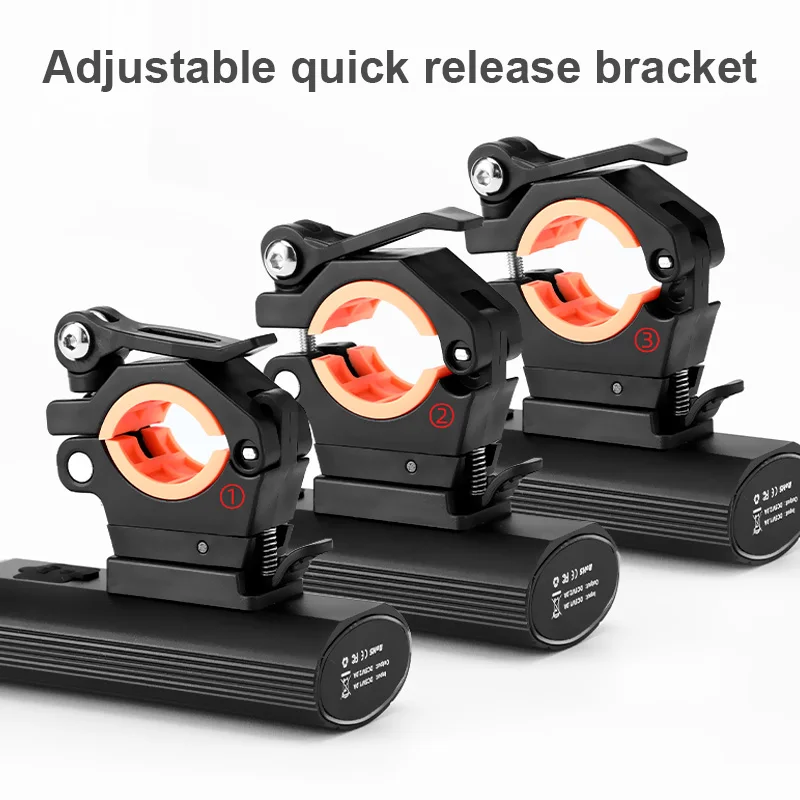 

Bicycle Light Front USB Bike Headlight 750LM 3*T6 LED Headlamp 3000mAh Rechargeable Cycling Front Handlebar Flashlight 5 Modes