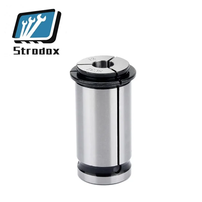 ЧПУ мощный хвостовик C32 мощная Цанга прямая Фрезерный патрон с эластичный замок